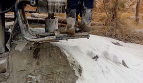 Fresh water hole in Mwingi Kenya